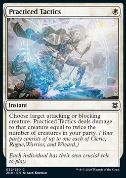 Practiced Tactics - Zendikar Rising (Common) [32]