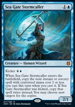 Sea Gate Stormcaller - Zendikar Rising (Mythic) [77]