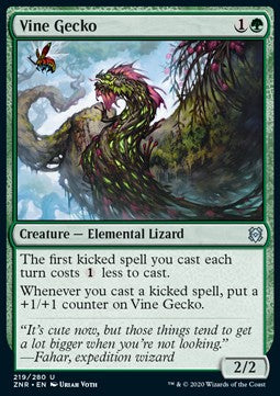Vine Gecko - Zendikar Rising (Uncommon) [219]