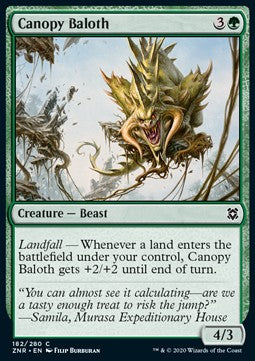 Canopy Baloth - Zendikar Rising (Common) [182]