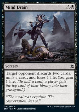 Mind Drain - Zendikar Rising (Common) [114]