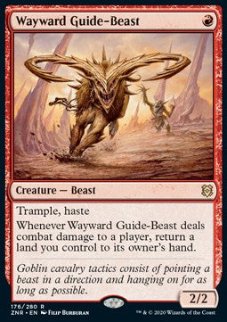 Wayward Guide-Beast - Zendikar Rising (Rare) [176]