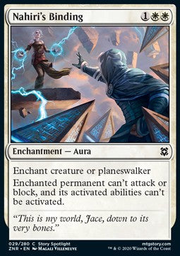 Nahiri's Binding - Zendikar Rising (Common) [29]