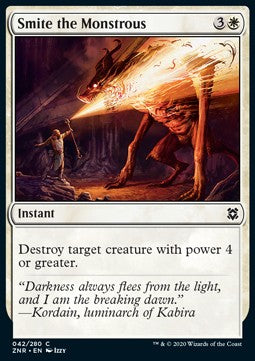 Smite the Monstrous - Zendikar Rising (Common) [42]