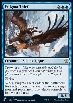 Enigma Thief - Commander: Zendikar Rising (Rare) [4]