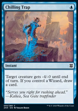Chilling Trap - Zendikar Rising (Common) [50]