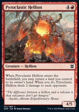Pyroclastic Hellion - Zendikar Rising (Common) [152]