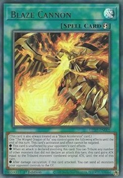 Blaze Cannon - Legendary Duelists: Rage of Ra (Ultra Rare) [LED7-005]
