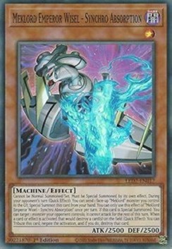 Meklord Emperor Wisel - Synchro Absorption - Legendary Duelists: Rage of Ra (Super Rare) [017]