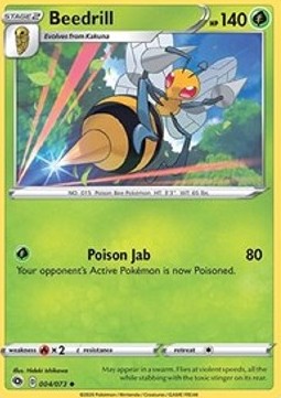 Beedrill - Champion’s Path (Uncommon) [4]