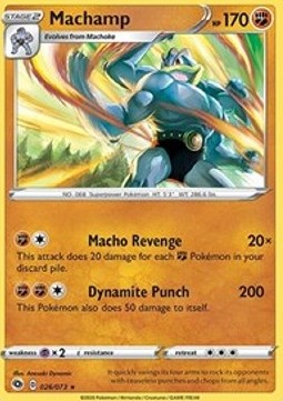 Machamp - Champion’s Path (Holo Rare) [26]