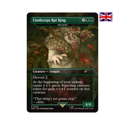 Cordyceps Rat King Mycoloth Karte – Secret Lair x PlayStation The Last of Us Part II Magic