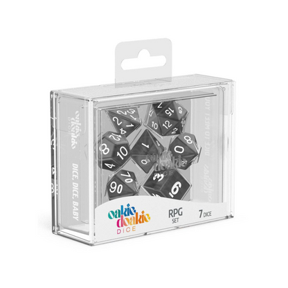 Würfelset RPG - Marble (7)