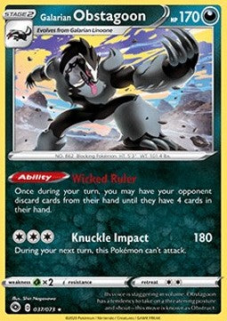 Galarian Obstagoon - Champion’s Path (Holo Rare) [CPA-37]