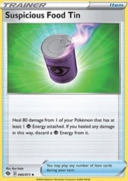 Suspicious Food Tin - Champion’s Path (Uncommon) [66]