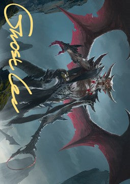 Art Series: Taborax, Hope's Demise (V.2) - Zendikar Rising: Extras (Tip Card) [A63]