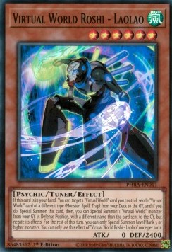 Virtual World Roshi - Laolao - Phantom Rage (Super Rare) [011]