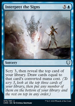 Interpret the Signs - Commander Legends (Uncommon) [75]