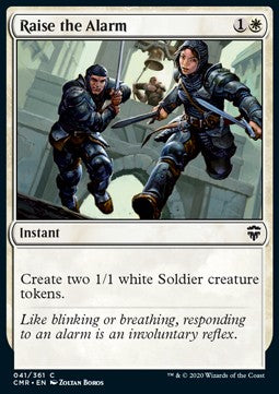 Raise the Alarm - Commander Legends (Common) [41]