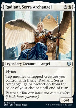 Radiant, Serra Archangel - Commander Legends (Uncommon) [40]