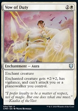 Vow of Duty - Commander Legends (Uncommon) [54]