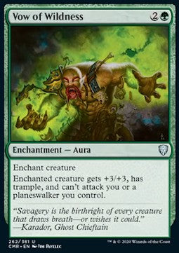 Vow of Wildness - Commander Legends (Uncommon) [262]