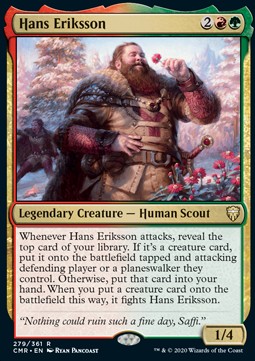 Hans Eriksson - Commander Legends (Rare) [279]