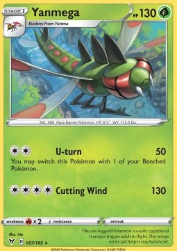 Yanmega - Vivid Voltage (Rare) [VIV-7]