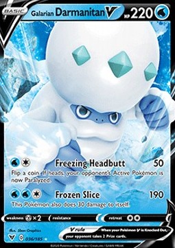 Galarian Darmanitan V - Vivid Voltage (Ultra Rare) [36]