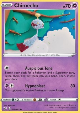 Chimecho - Vivid Voltage (Common) [72]