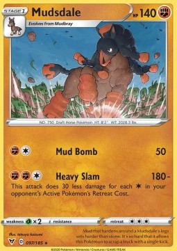 Mudsdale - Vivid Voltage (Rare) [97]