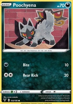 Poochyena - Vivid Voltage (Common) [103]