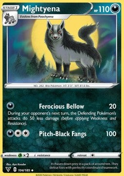 Mightyena - Vivid Voltage (Uncommon) [104]