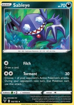 Sableye - Vivid Voltage (Uncommon) [105]