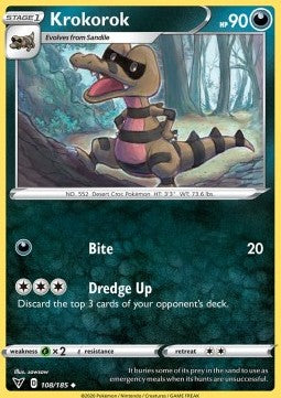 Krokorok - Vivid Voltage (Uncommon) [108]