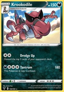 Krookodile - Vivid Voltage (Rare) [109]