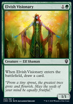 Elvish Visionary - Commander Legends (Common) [223]