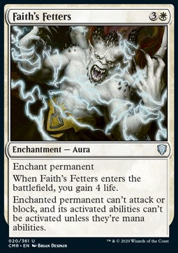 Faith's Fetters - Commander Legends (Uncommon) [20]