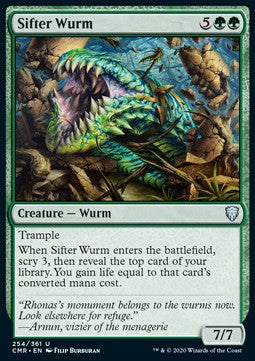 Sifter Wurm - Commander Legends (Uncommon) [254]