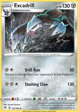 Excadrill - Vivid Voltage (Uncommon) [122]