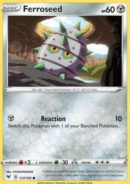 Ferroseed - Vivid Voltage (Common) [123]