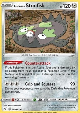 Galarian Stunfisk - Vivid Voltage (Uncommon) [125]