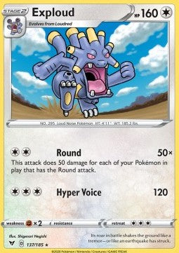 Exploud - Vivid Voltage (Rare) [137]