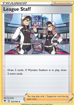 League Staff - Vivid Voltage (Uncommon) [153]