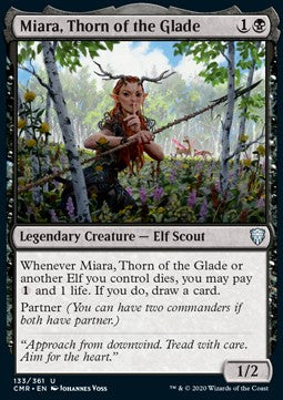 Miara, Thorn of the Glade - Commander Legends (Uncommon) [133]