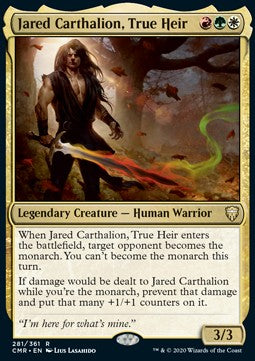 Jared Carthalion, True Heir - Commander Legends (Rare) [281]