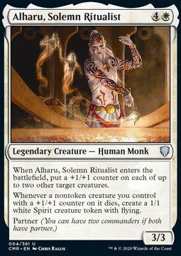 Alharu, Solemn Ritualist - Commander Legends (Uncommon) [4]