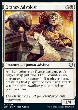 Orzhov Advokist - Commander Legends (Uncommon) [35]