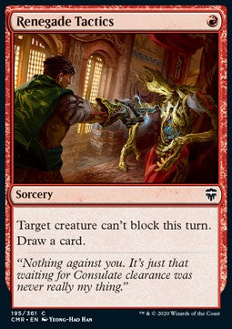 Renegade Tactics - Commander Legends (Common) [195]