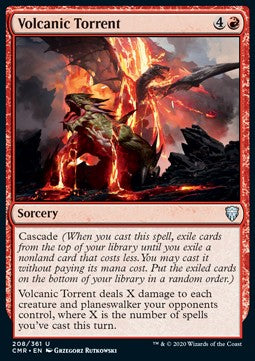 Volcanic Torrent - Commander Legends (Uncommon) [208]